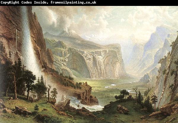 Albert Bierstadt The Domes of the Yosemites